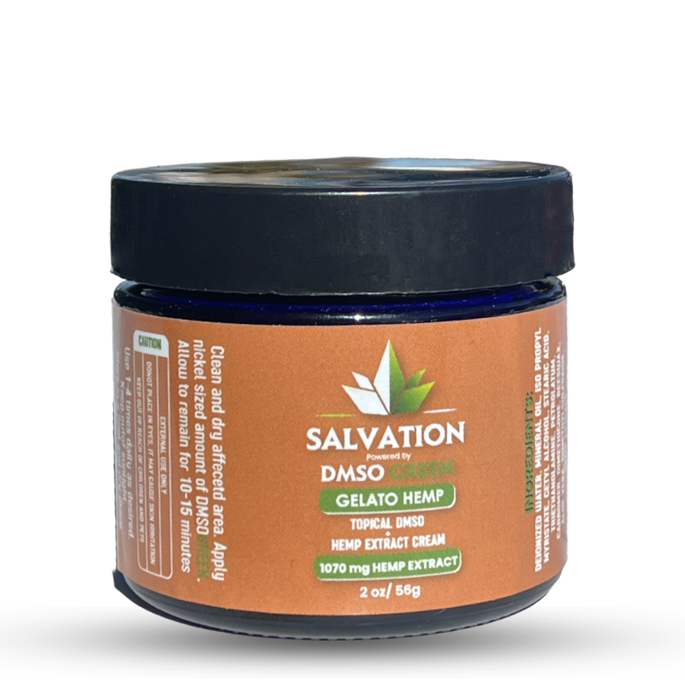 2 OZ. DMSO + Hemp Extract Cream