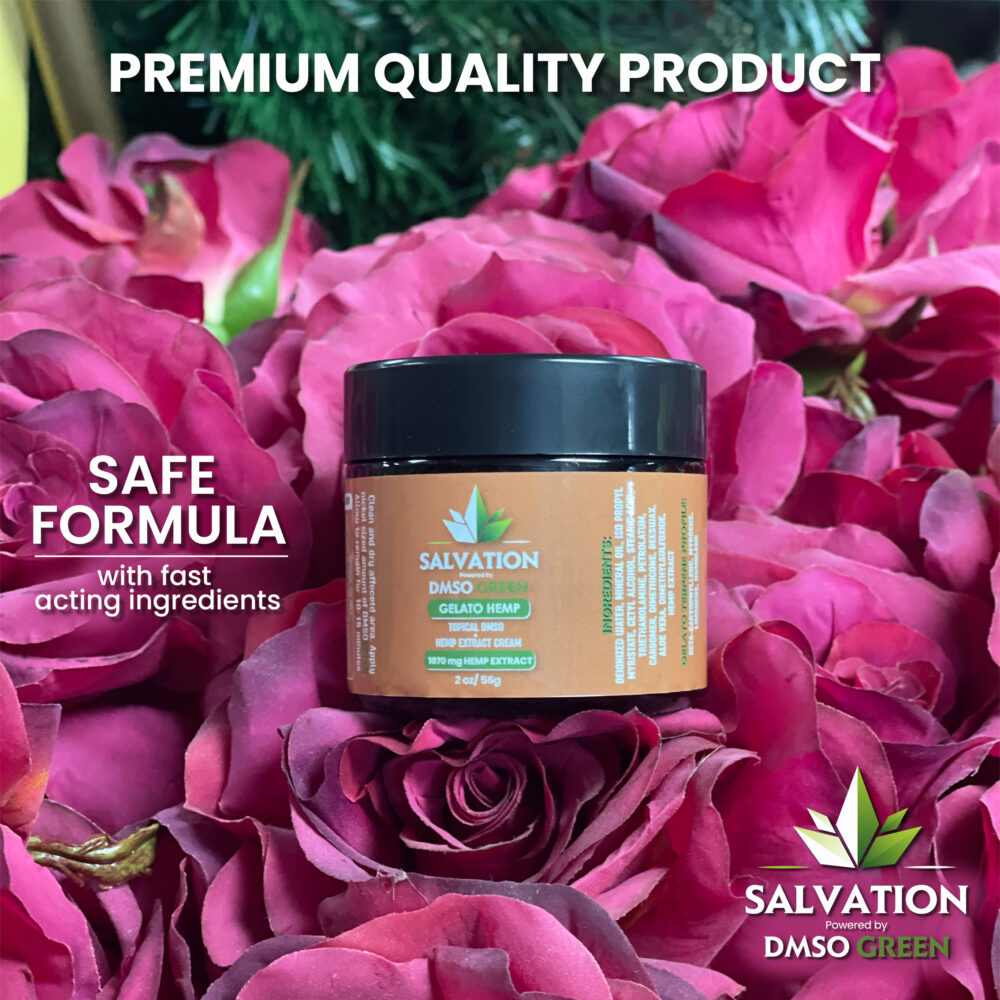 2 OZ. DMSO + Hemp Extract Cream - Image 2